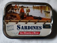 Boîte de sardines Mouettes