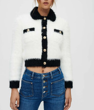 Maje Women's White Knit