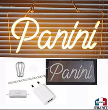 Panneau enseigne lumineuse