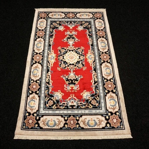 Tapis soie chine 155 - x, 91