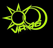 stickers VR46 ( 50 ), valentino rossi, 46, tribu dei chihuahua