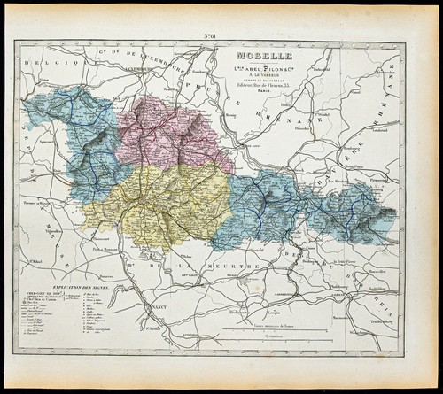1877 carte géographique de - -,