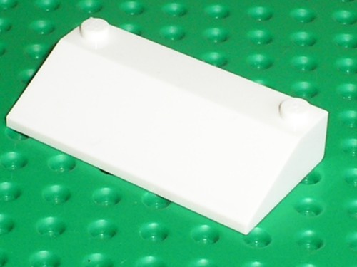 Lego white windscreen - windscreen, ref