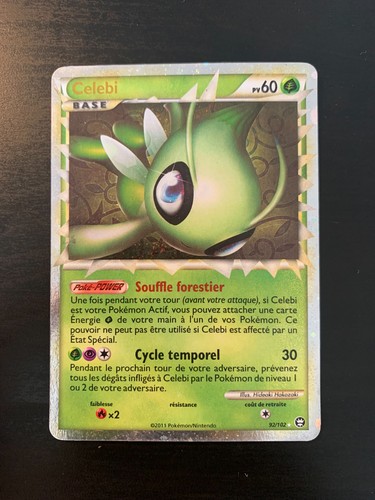 Carte pokémon celebi - celebi, prime