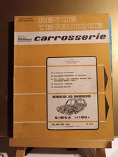 Simca 1100 Revue Technique