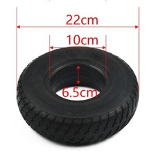 non-Inflable Solid Pneu Noir