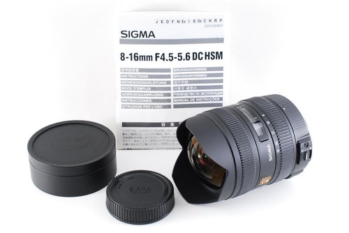 Sigma 16mm 6 dc - 8-16mm, f4.5-5.6