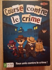 Course Contre Le Crime, Complet, 2016, Tactic, Jeu Societe Vintage 