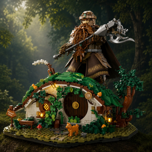 Figurines briques construction - figurines,