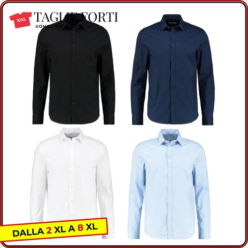 Men tailored shirt plus - men's,