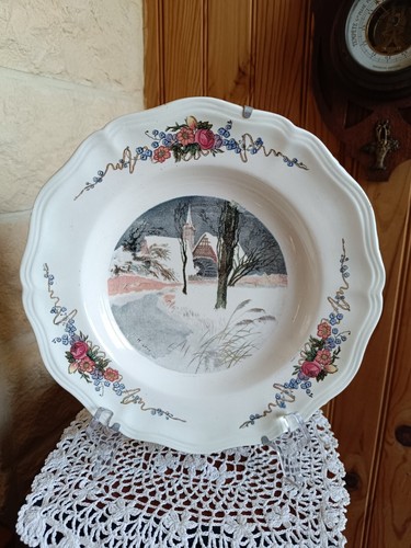 Assiette sarreguemines obernai - sarreguemines,