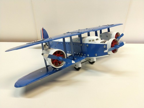 Meccano airplane constructor - meccano,