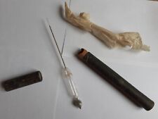 Alcoomètre mercure selon GAY LUSSAC objet professionnel XIX /XX