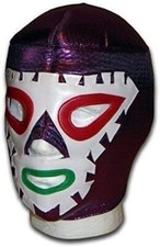Masque De Lutte Saeta Aztec Luchador Adulte Mexicain Violet Lucha Libre