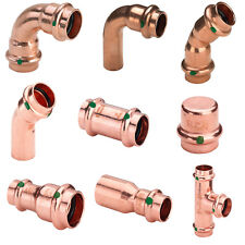 Cuivre Raccords de Presse Professionnelle Coude Manche Capuchon T Reduzieren