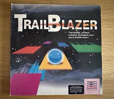 COMMODORE 64 C64 ATARI 800XL *** TRAILBLAZER *** EA *** DISK 5.25" *** TESTED!
