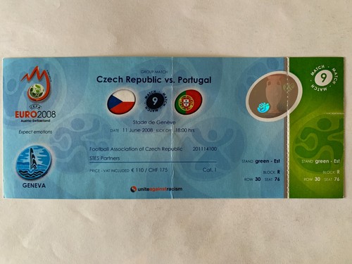 Ticket match uefa euro 2008 - 2008, 11