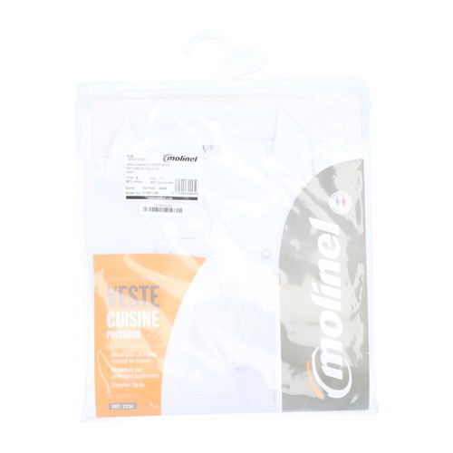 Molinel 1234 chef jacket new - 1234,