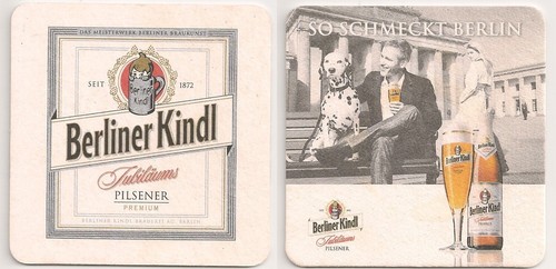 Berliner kindl beer - berliner,