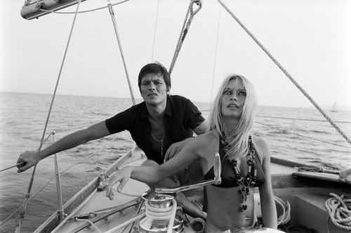 Alain delon brigitte bardot - bb,