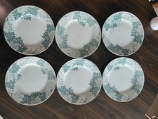 Série 6 Assiettes Faïence De