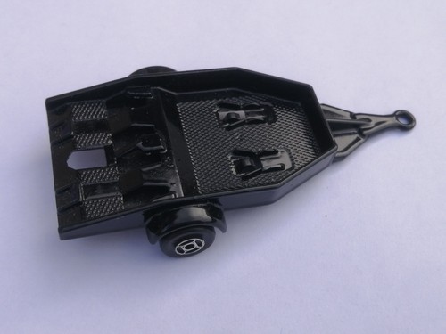 Majorette remorque noir moto - remorque,