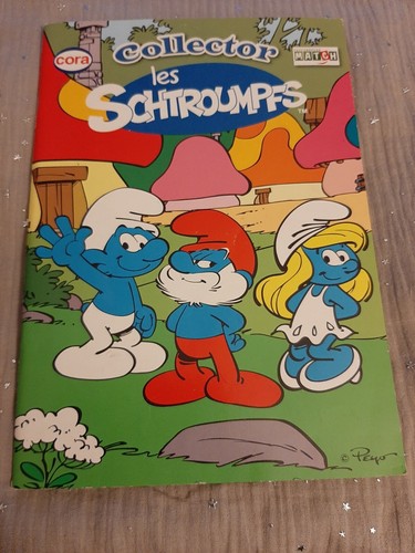 Les schtroumpfs carte - schtroumpfs,