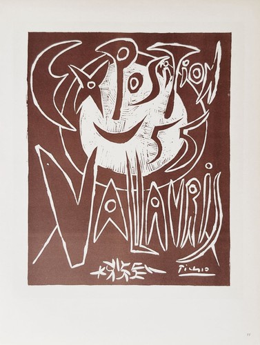 Pablo picasso affiche 1955 - pablo,