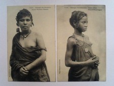 Lot de 6 CPA Afrique