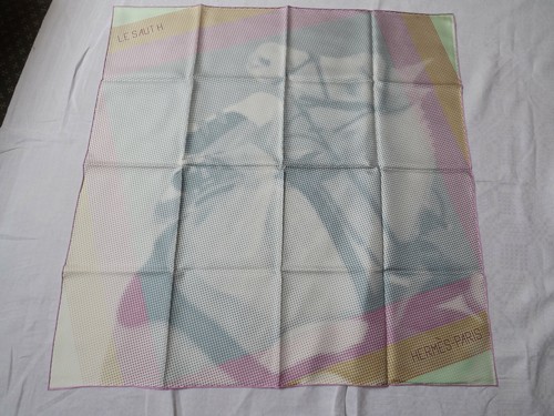 Foulard hermes saut - hermes, "le