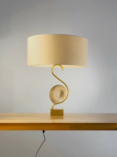 1970 lampe ammonite - lampe, art-deco