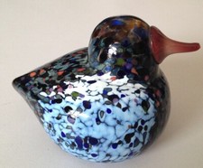 Sujet Veilleuse Pate de verre Venise Canard ?