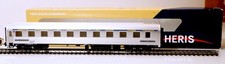 HERIS 18019 LS MODELS ECH. HO 1/87 CIWL VOITURE INOX TYPE P F4535 EP. 3 + BOITE