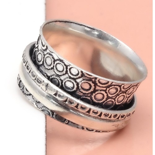 Bague toupie argent pour - en,