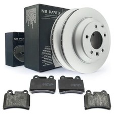 Disques de Frein Ventilé 330mm Plaquette Kit Arrière pour VW Touareg 7LA 7L6 7L7