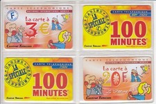 4 TELECARTE / PHONE CARD 