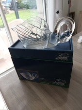 Grand cygne  en cristal d’Arques JG Durand 1980 Avec Sa Boîte D'origine 