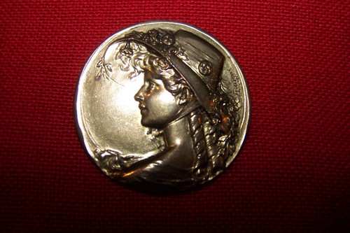 Ancienne broche signée armand - ancienne,
