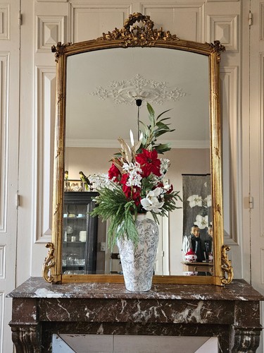 Miroir cheminée louis xvi - miroir,
