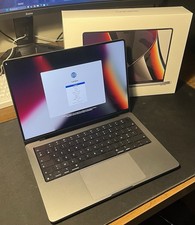 MacBook Pro 14 pouces, M1 Pro, 16 Go RAM, 512 Go SSD - Gris Sidéral - AZERTY