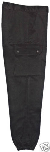 Pantalon treillis noir - pantalon,