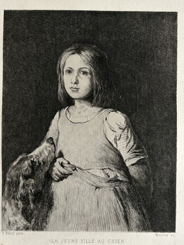 Theodule ribot gravure eau - ribot,