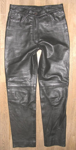 Pantalon cuir pour femme en - cuir,