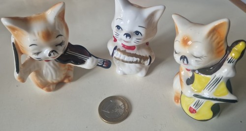 Lot figurines chats - 3,