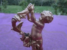 Sculpture ancienne bougeoir