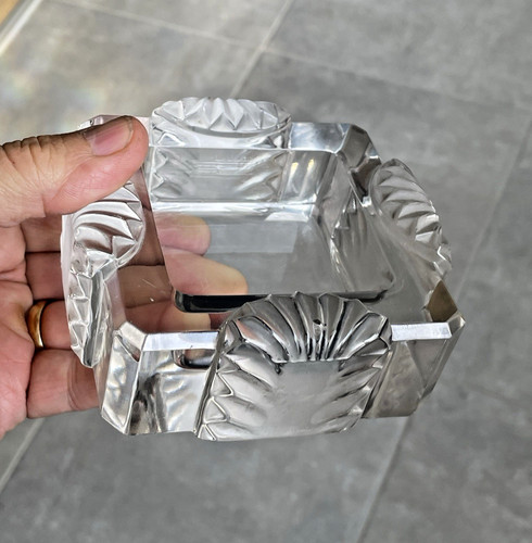 Cendrier cristal lalique - cristal,