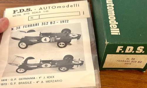 Fds models ferrari 312 - models,