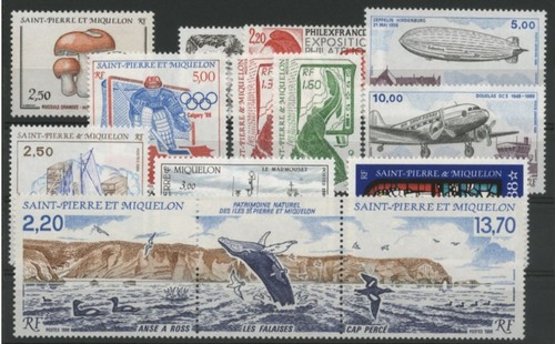 Timbre pierre miquelon - pierre,