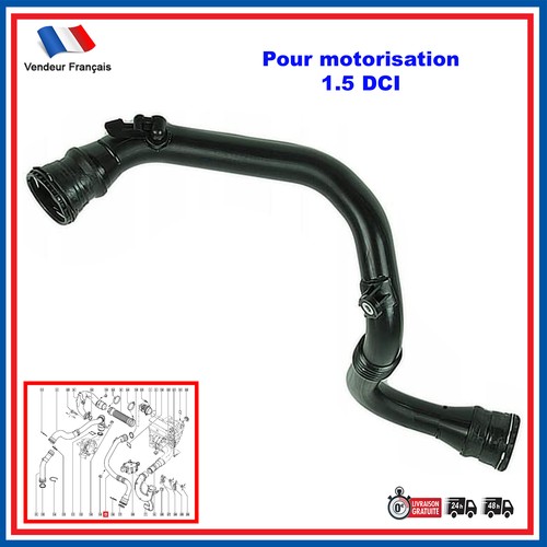 Tuyau durite air turbo prévu - air,