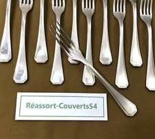 1 fourchette à dessert / fruits CHRISTOFLE modèle AMERICA métal argenté 15,5 cm